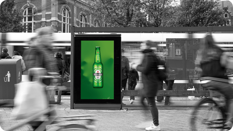 Krachtige Heineken advertentie