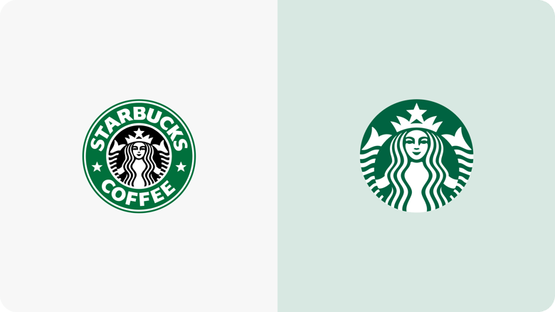 Starbucks logo vernieuwing