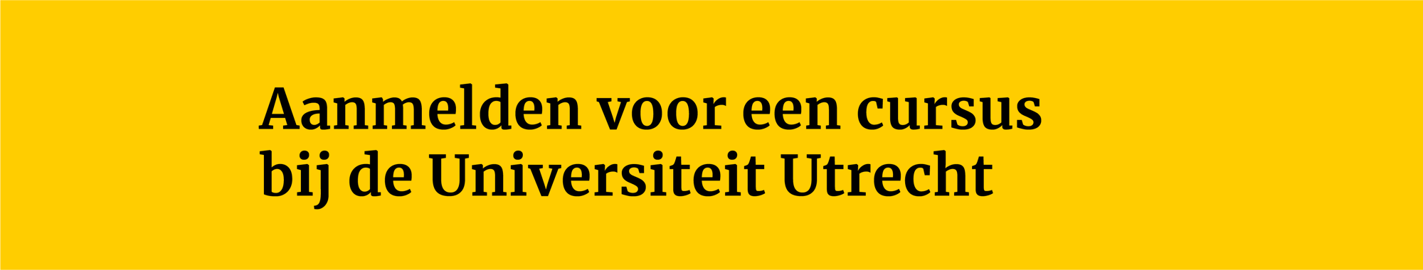 Universiteit Utrecht - Case 1
